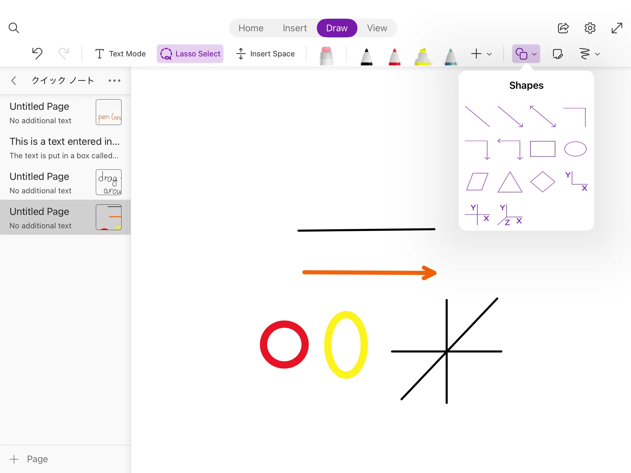 How to draw a shape using the shape tool